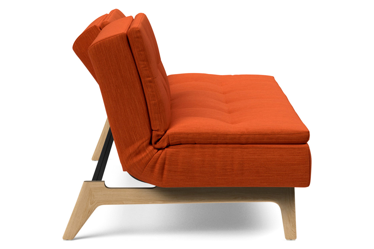 Innovation Living Dublexo Eik Sofa Bed Oak - 506 Elegance Paprika