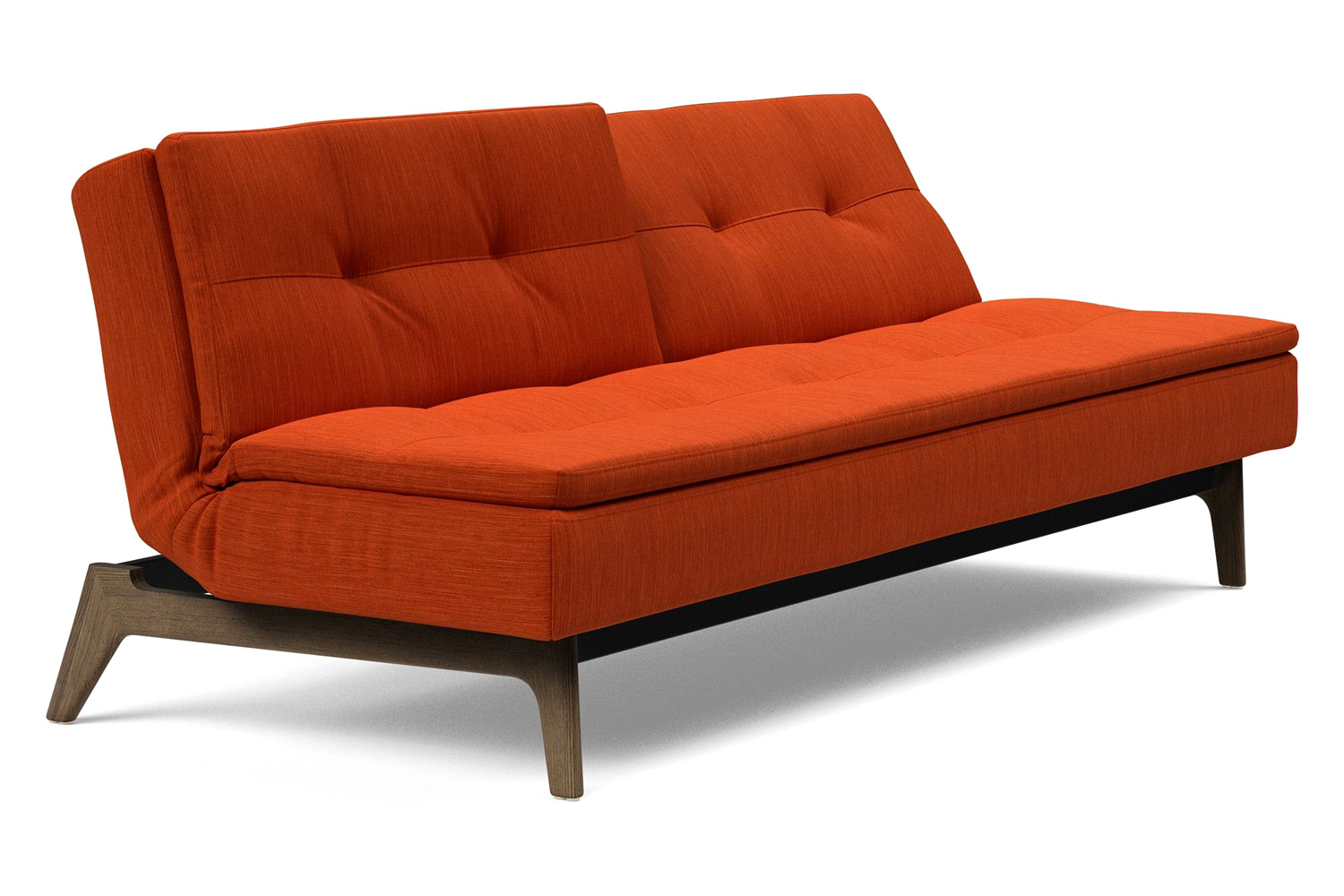 Innovation Living Dublexo Eik Sofa Bed Smoked Oak - 506 Elegance Paprika