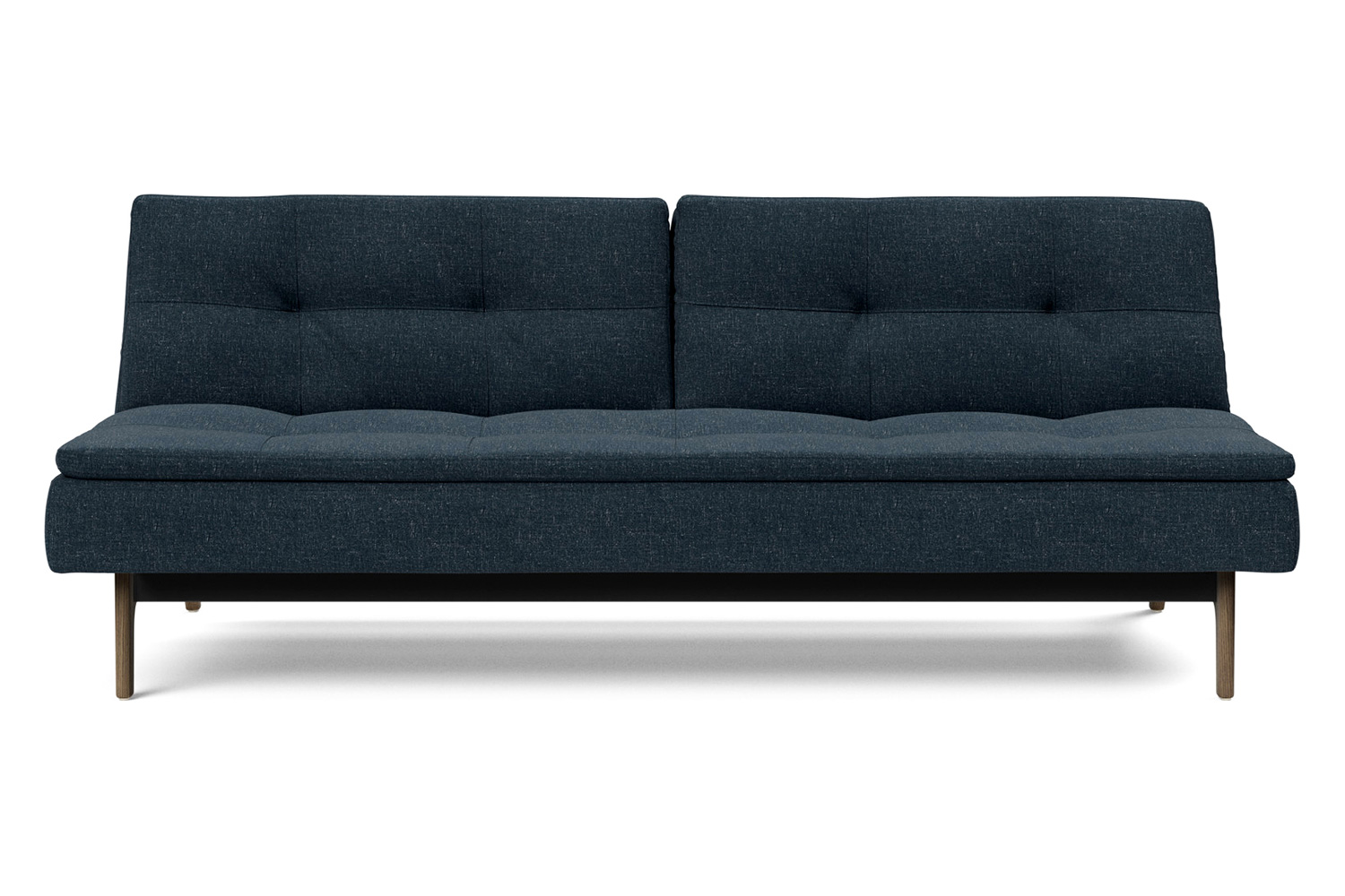 Innovation Living Dublexo Eik Sofa Bed Smoked Oak - 515 Nist Blue