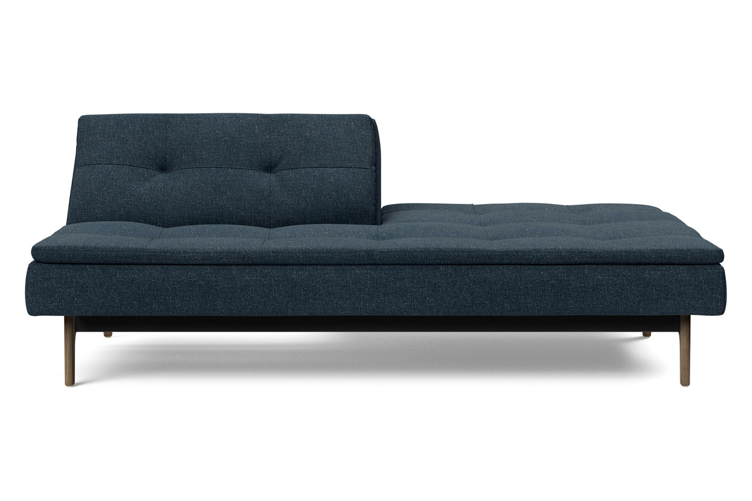 Innovation Living Dublexo Eik Sofa Bed Smoked Oak - 515 Nist Blue