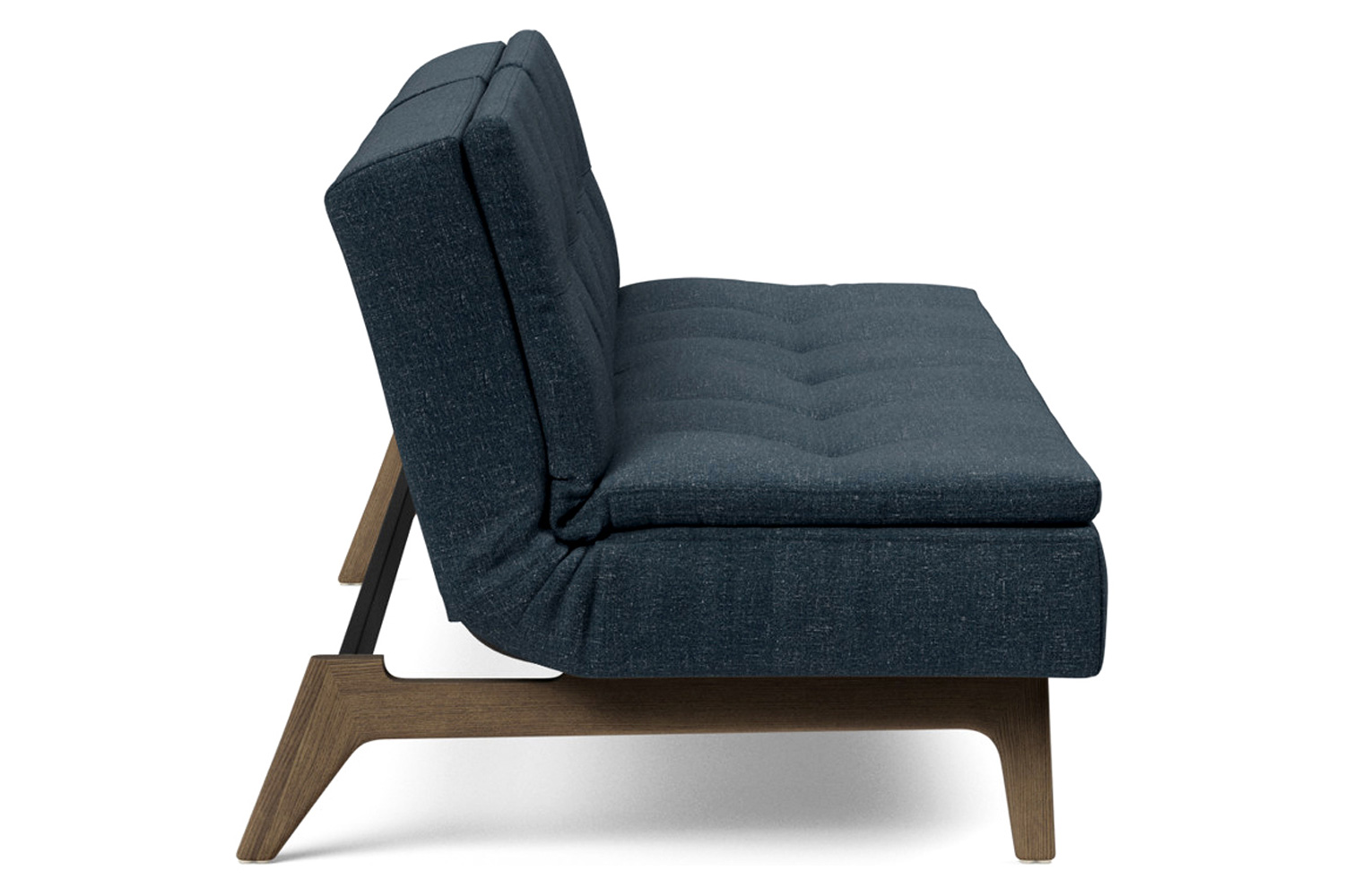 Innovation Living Dublexo Eik Sofa Bed Smoked Oak - 515 Nist Blue