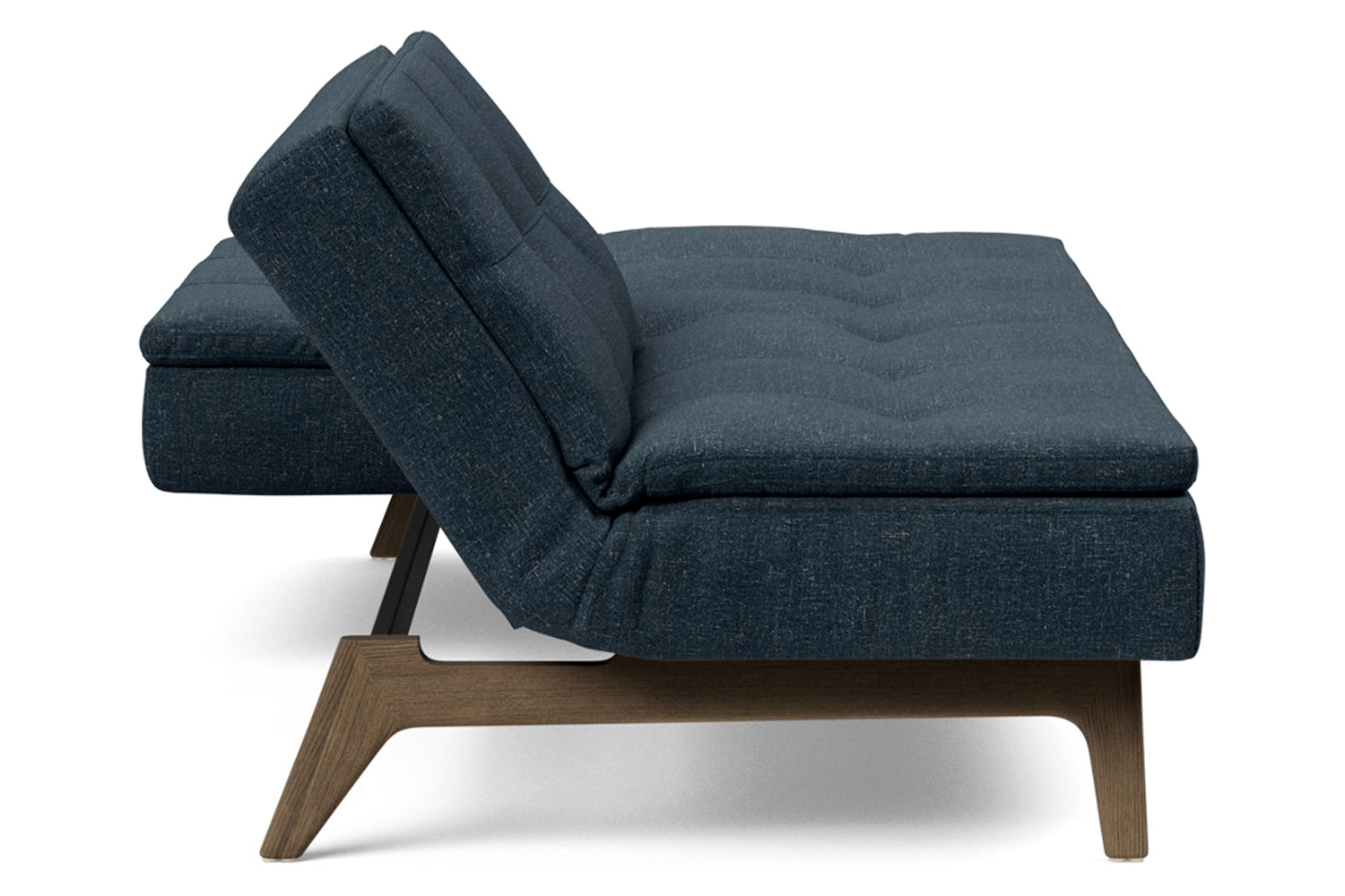 Innovation Living Dublexo Eik Sofa Bed Smoked Oak - 515 Nist Blue