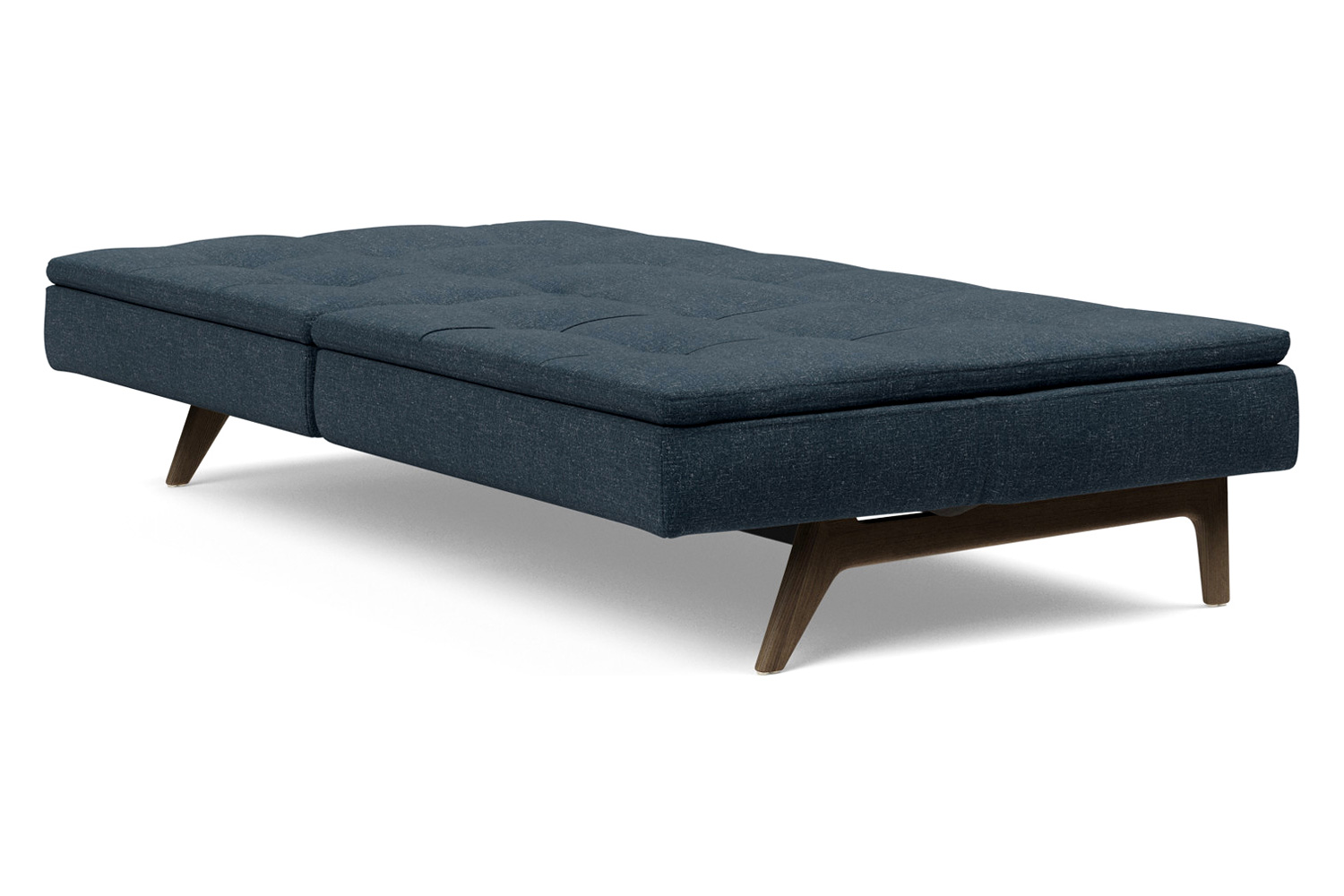 Innovation Living Dublexo Eik Sofa Bed Smoked Oak - 515 Nist Blue