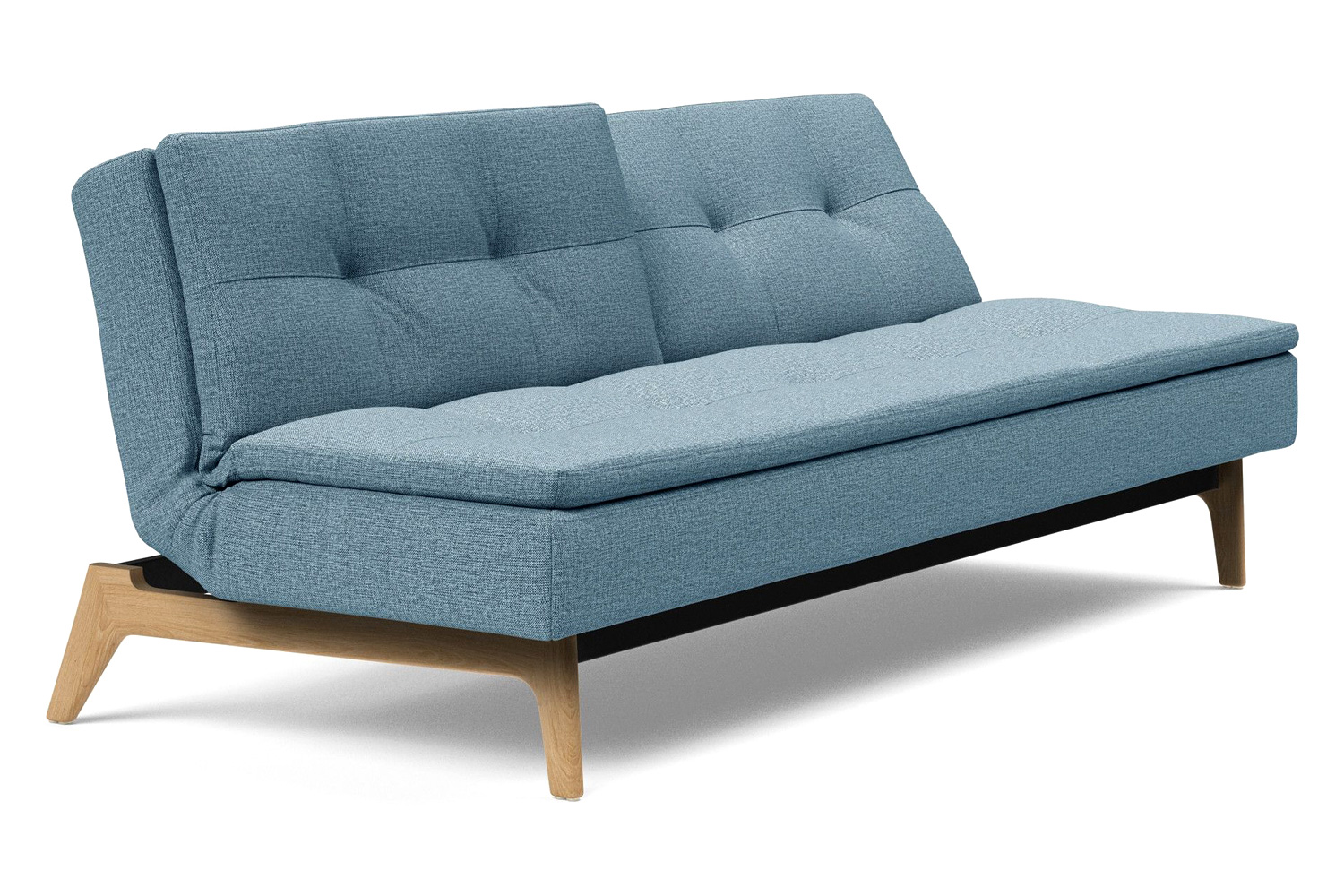 Innovation Living Dublexo Eik Sofa Bed Oak - 525 Mixed Dance Light Blue