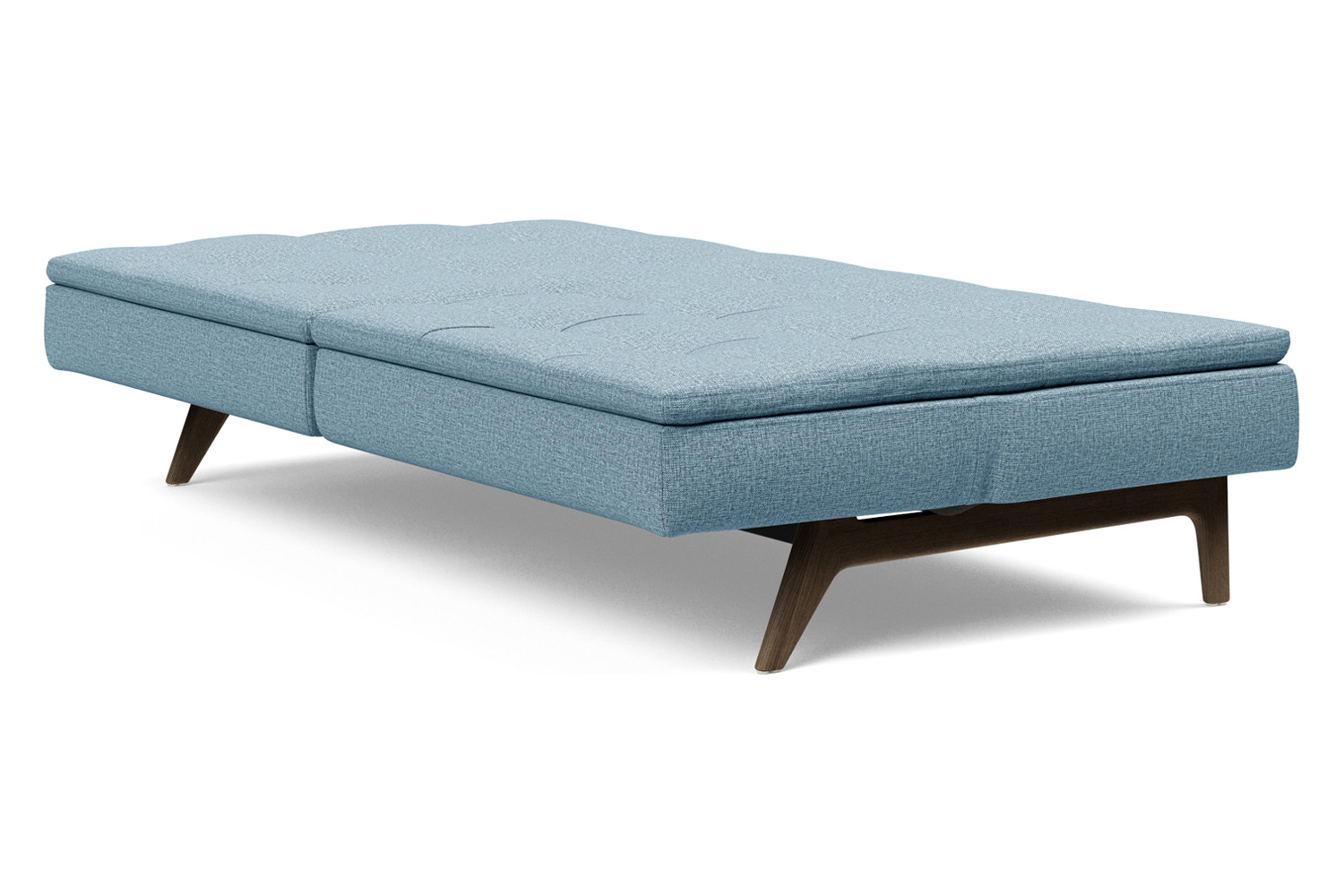 Innovation Living Dublexo Eik Sofa Bed Smoked Oak - 525 Mixed Dance Light Blue