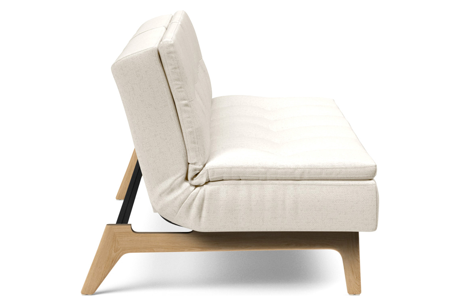 Innovation Living Dublexo Eik Sofa Bed Oak - 531 Bouclé Off White