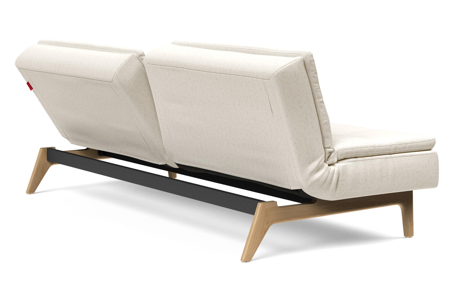 Innovation Living Dublexo Eik Sofa Bed Oak - 531 Bouclé Off White