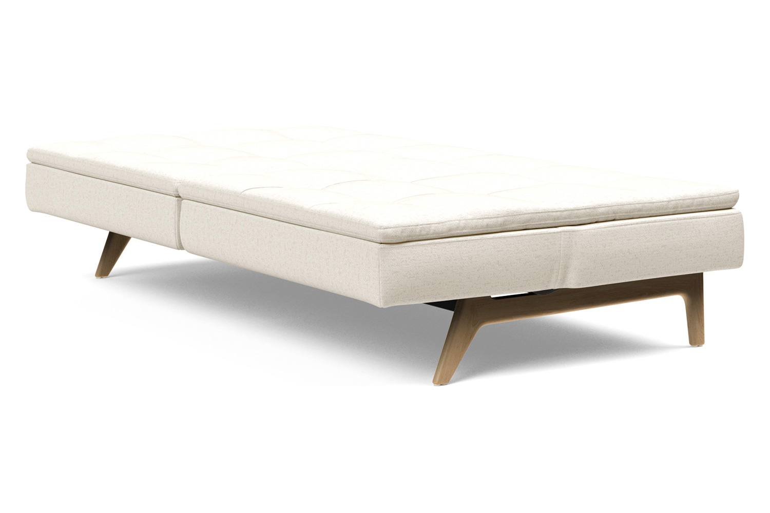 Innovation Living Dublexo Eik Sofa Bed Oak - 531 Bouclé Off White