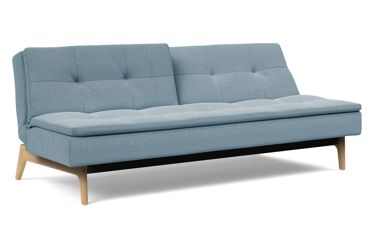 Innovation Living Dublexo Eik Sofa Bed Oak - 558 Soft Indigo