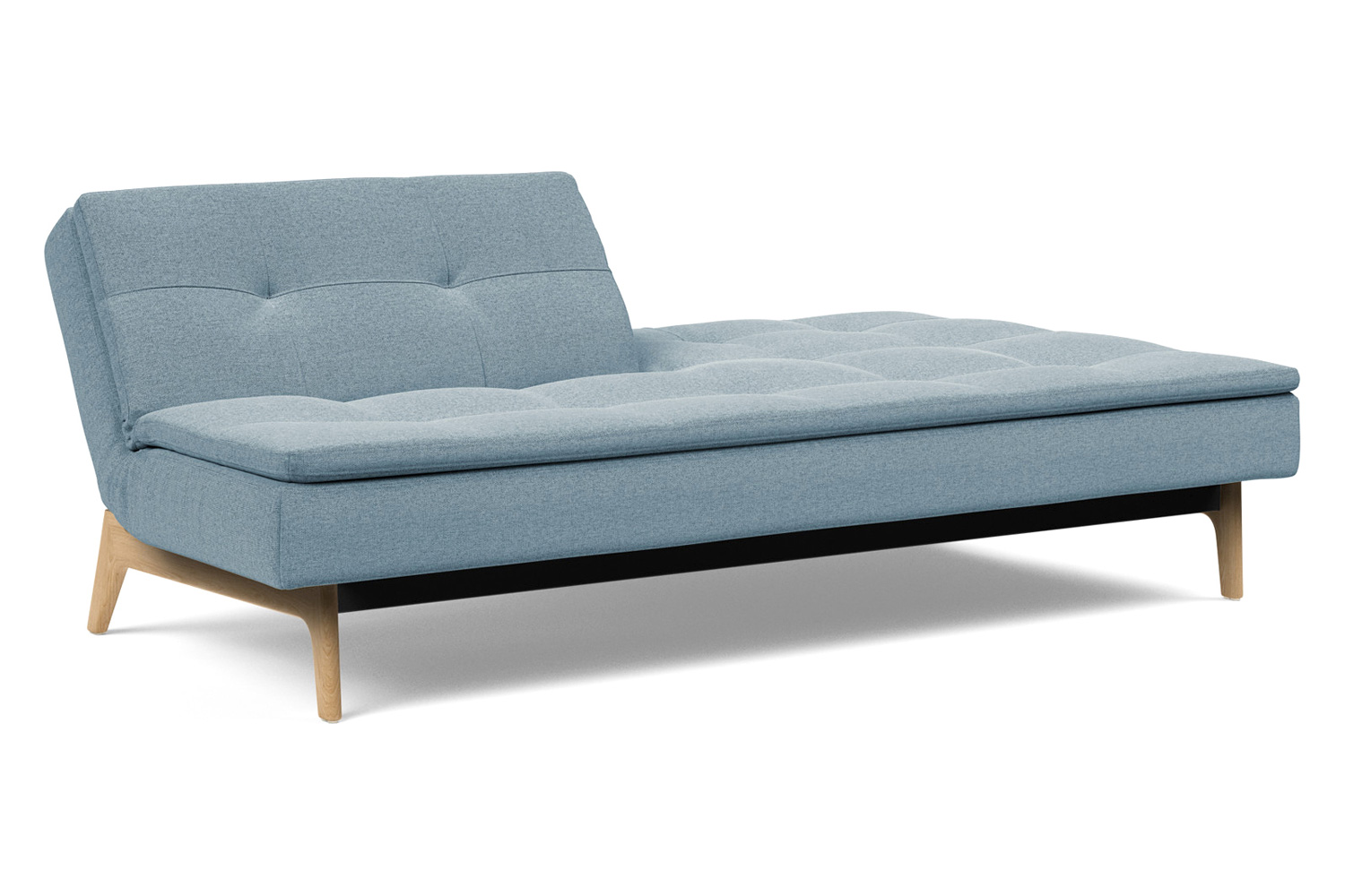 Innovation Living Dublexo Eik Sofa Bed Oak - 558 Soft Indigo