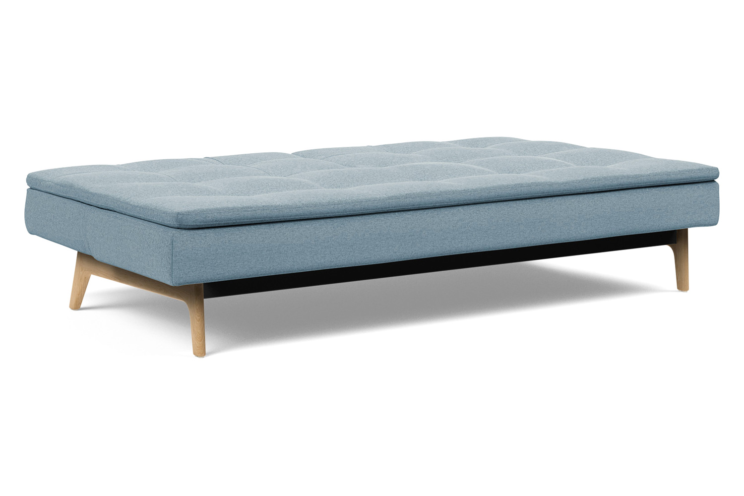 Innovation Living Dublexo Eik Sofa Bed Oak - 558 Soft Indigo