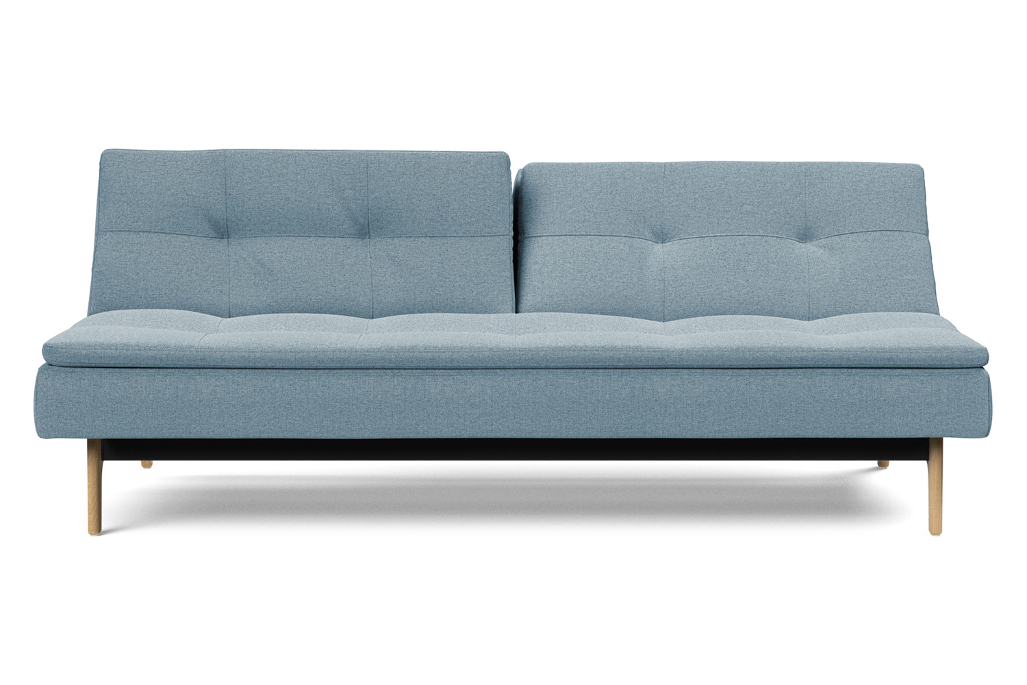 Innovation Living Dublexo Eik Sofa Bed Oak - 558 Soft Indigo