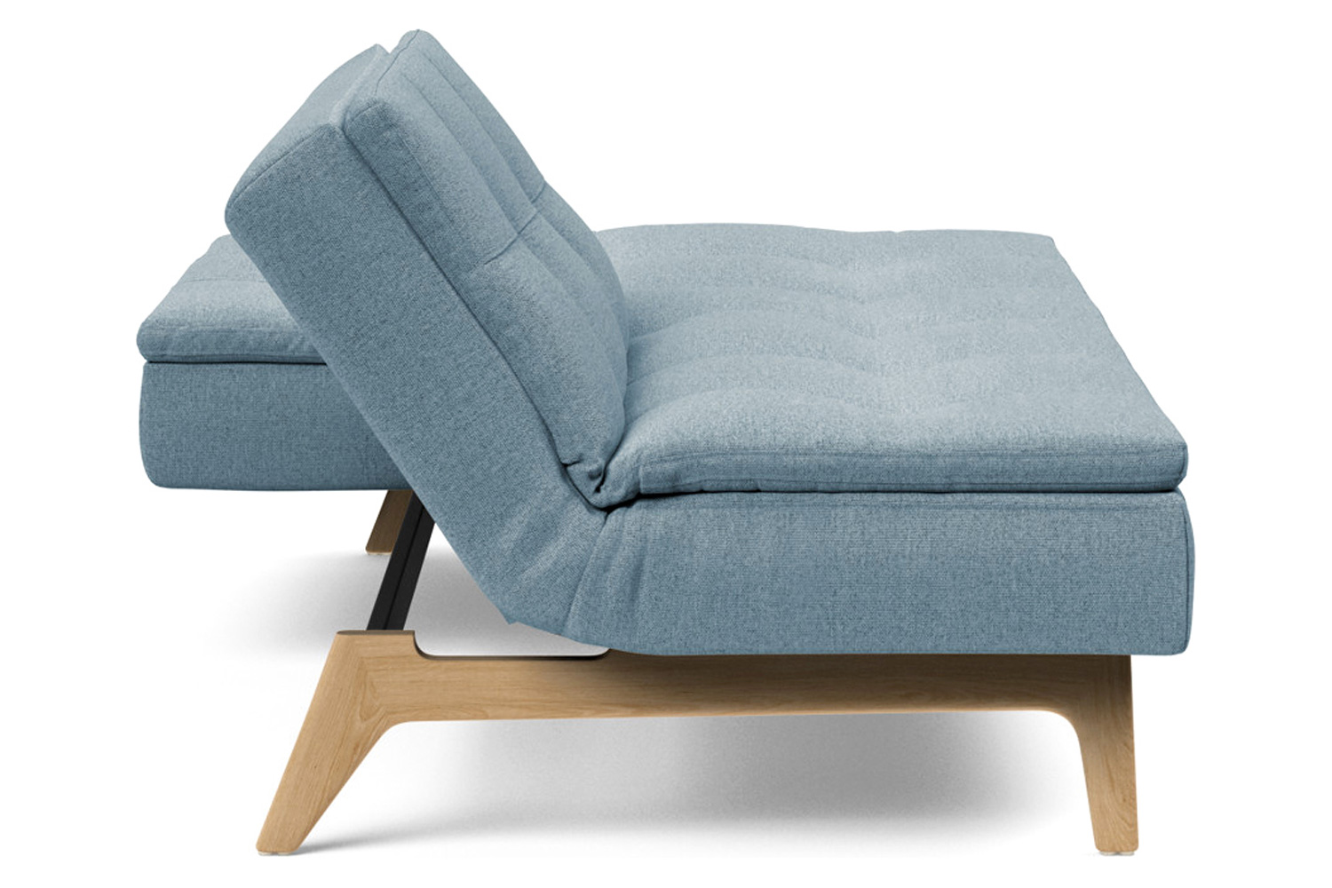 Innovation Living Dublexo Eik Sofa Bed Oak - 558 Soft Indigo