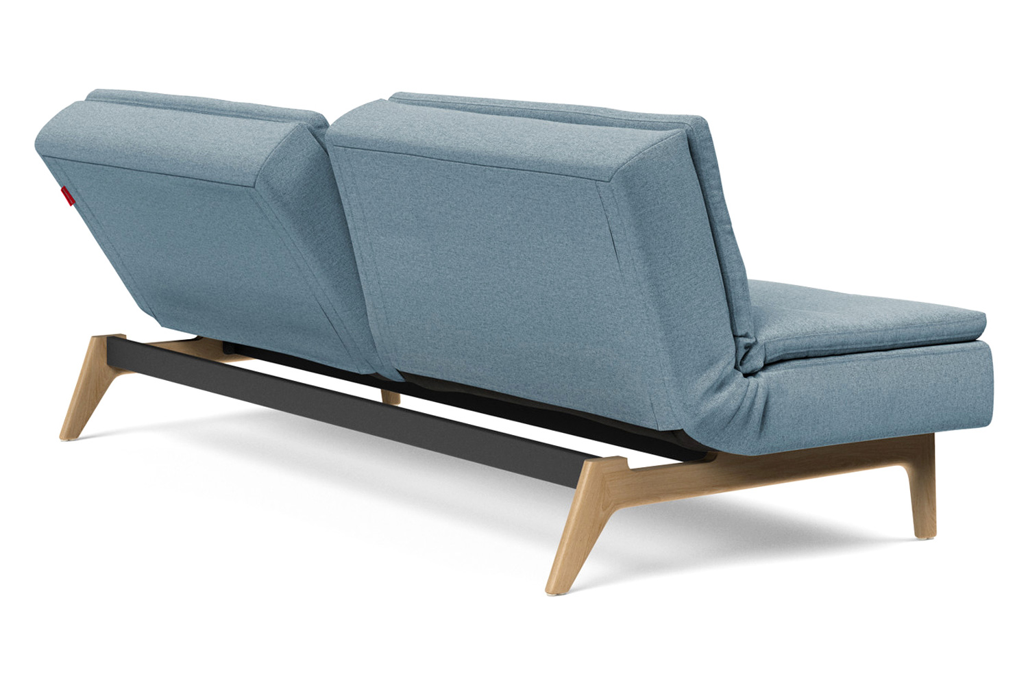 Innovation Living Dublexo Eik Sofa Bed Oak - 558 Soft Indigo