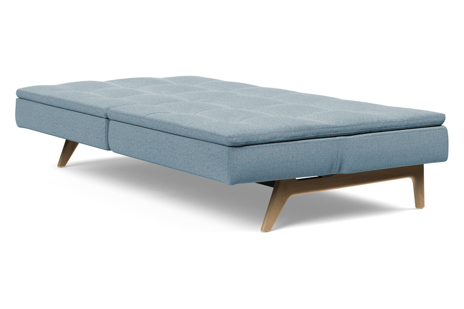 Innovation Living Dublexo Eik Sofa Bed Oak - 558 Soft Indigo