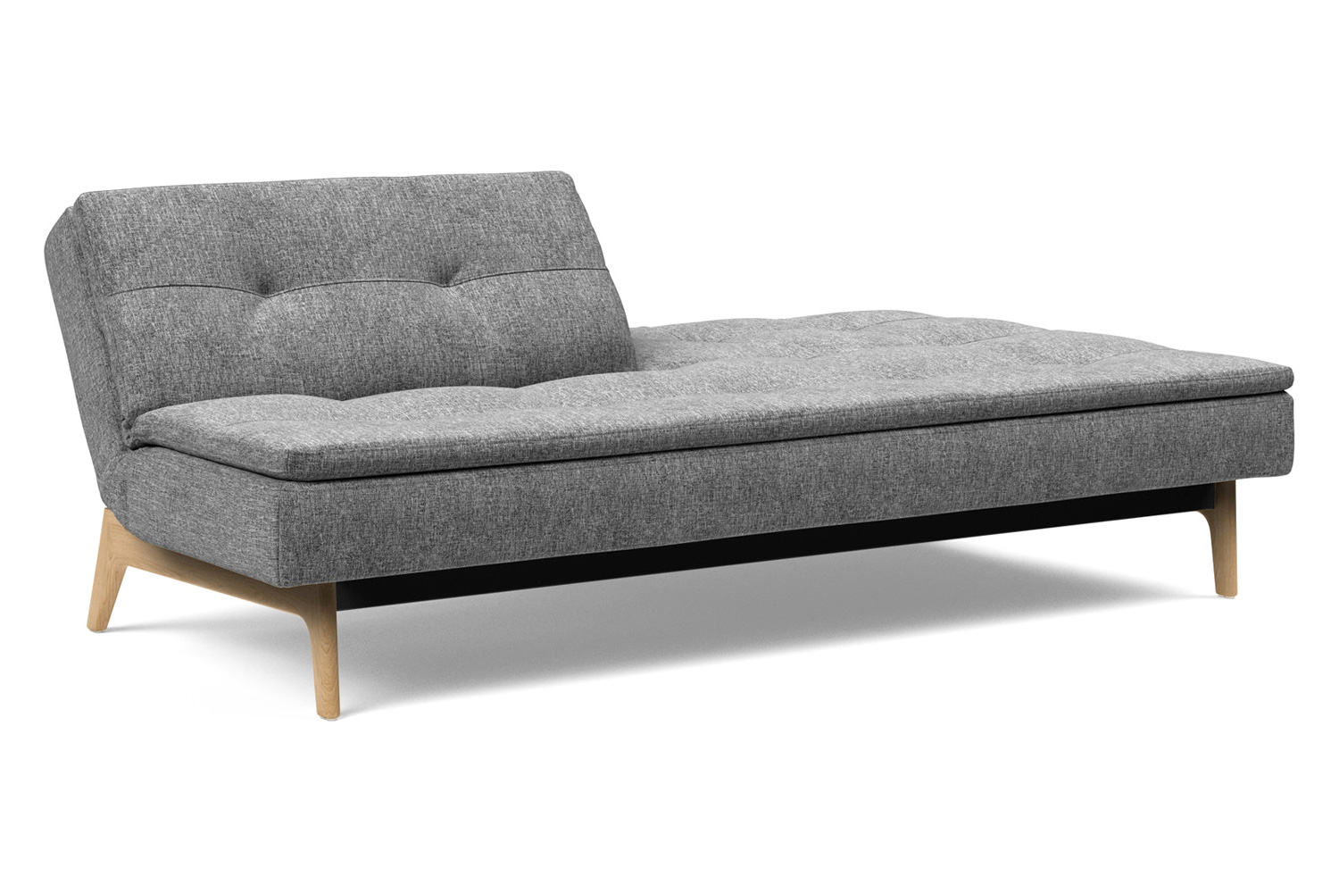 Innovation Living Dublexo Eik Sofa Bed Oak - 563 Twist Charcoal