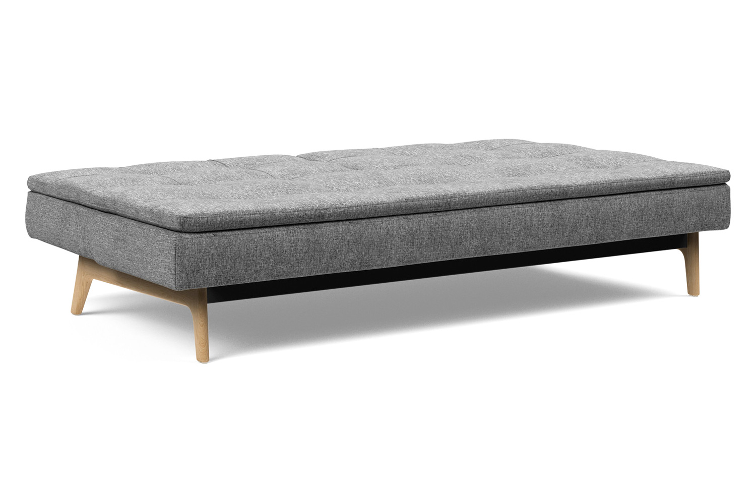 Innovation Living Dublexo Eik Sofa Bed Oak - 563 Twist Charcoal