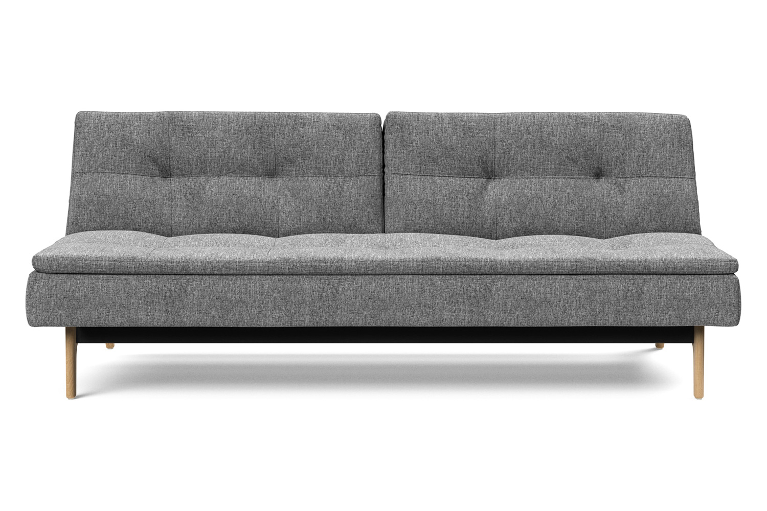 Innovation Living Dublexo Eik Sofa Bed Oak - 563 Twist Charcoal