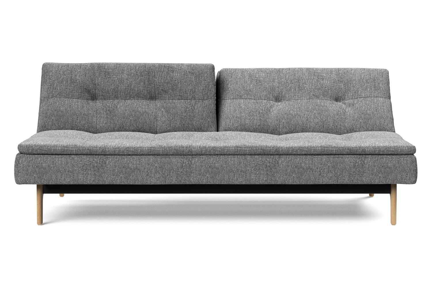 Innovation Living Dublexo Eik Sofa Bed Oak - 563 Twist Charcoal