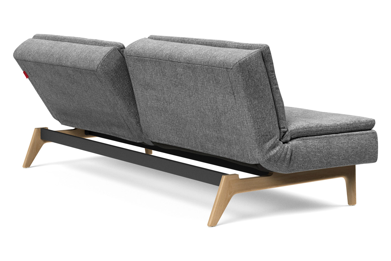 Innovation Living Dublexo Eik Sofa Bed Oak - 563 Twist Charcoal