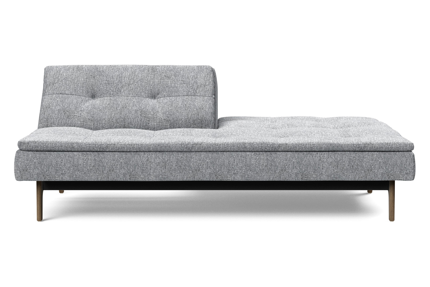 Innovation Living Dublexo Eik Sofa Bed Smoked Oak - 565 Twist Granite