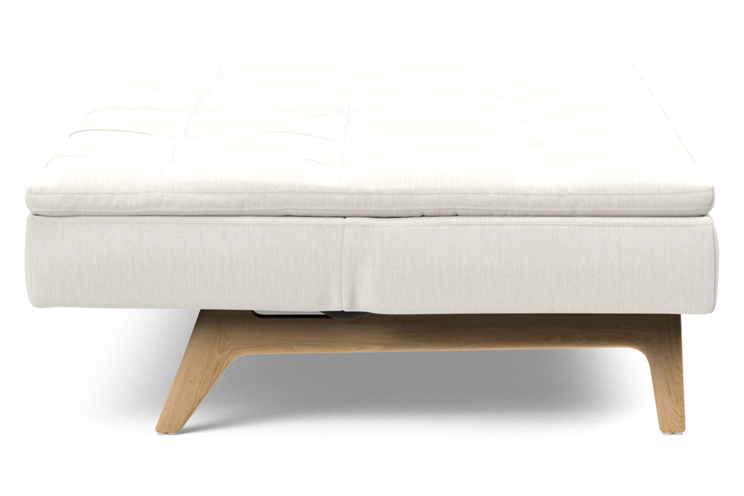 Innovation Living Dublexo Eik Sofa Bed Oak - 574 Vivus Dusty Off White