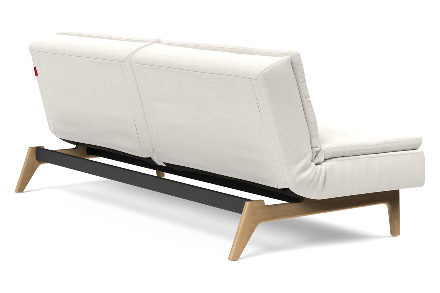 Innovation Living Dublexo Eik Sofa Bed Oak - 574 Vivus Dusty Off White