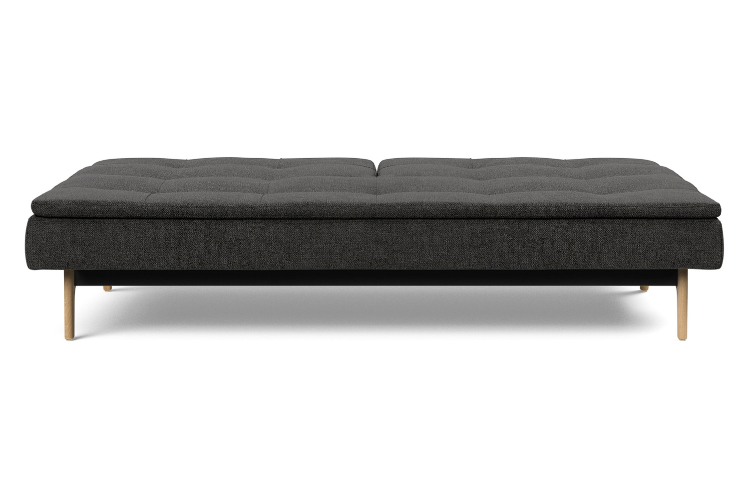 Innovation Living Dublexo Eik Sofa Bed Oak - 577 Kenya Dark Gray