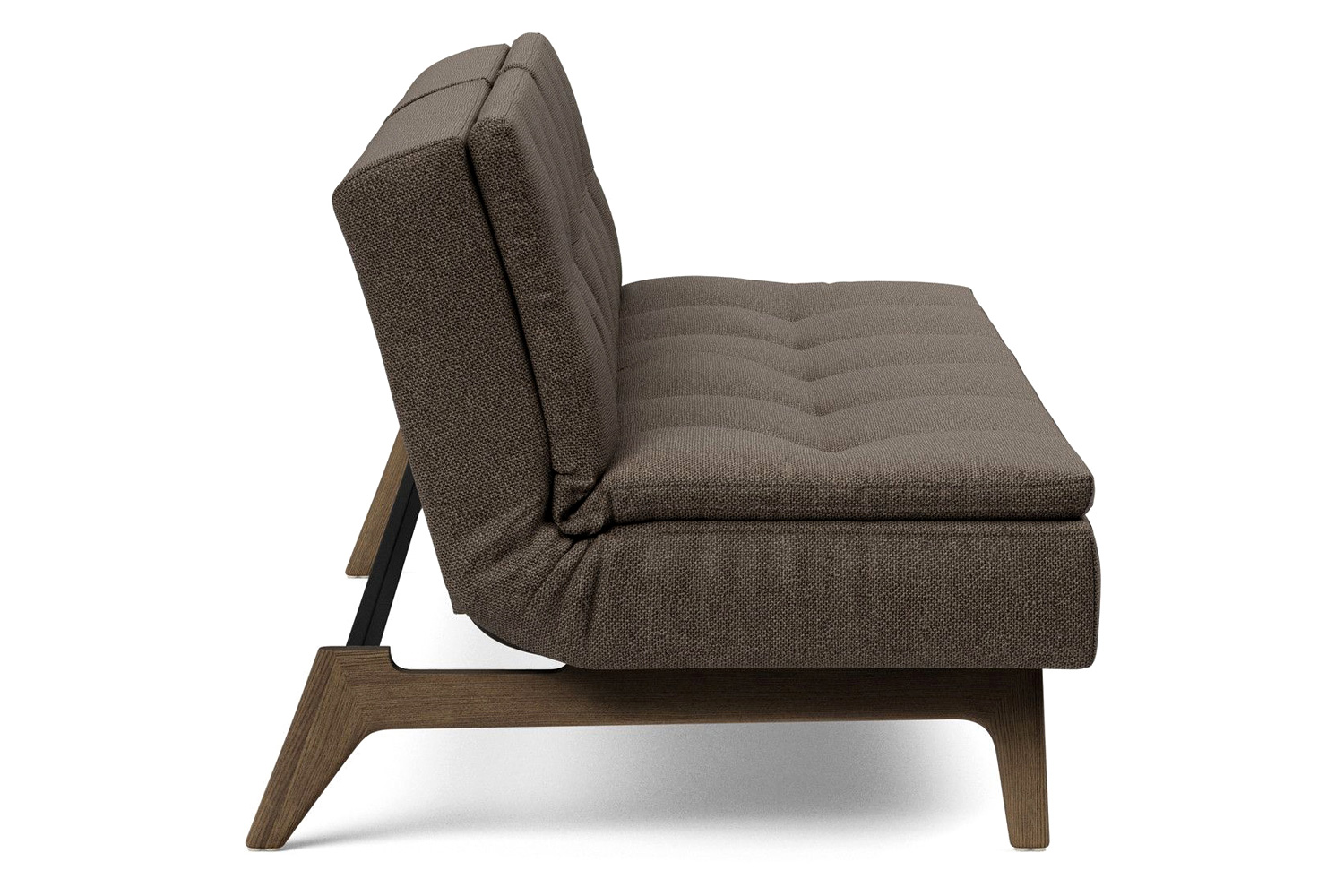 Innovation Living Dublexo Eik Sofa Bed Smoked Oak - 578 Kenya Taupe