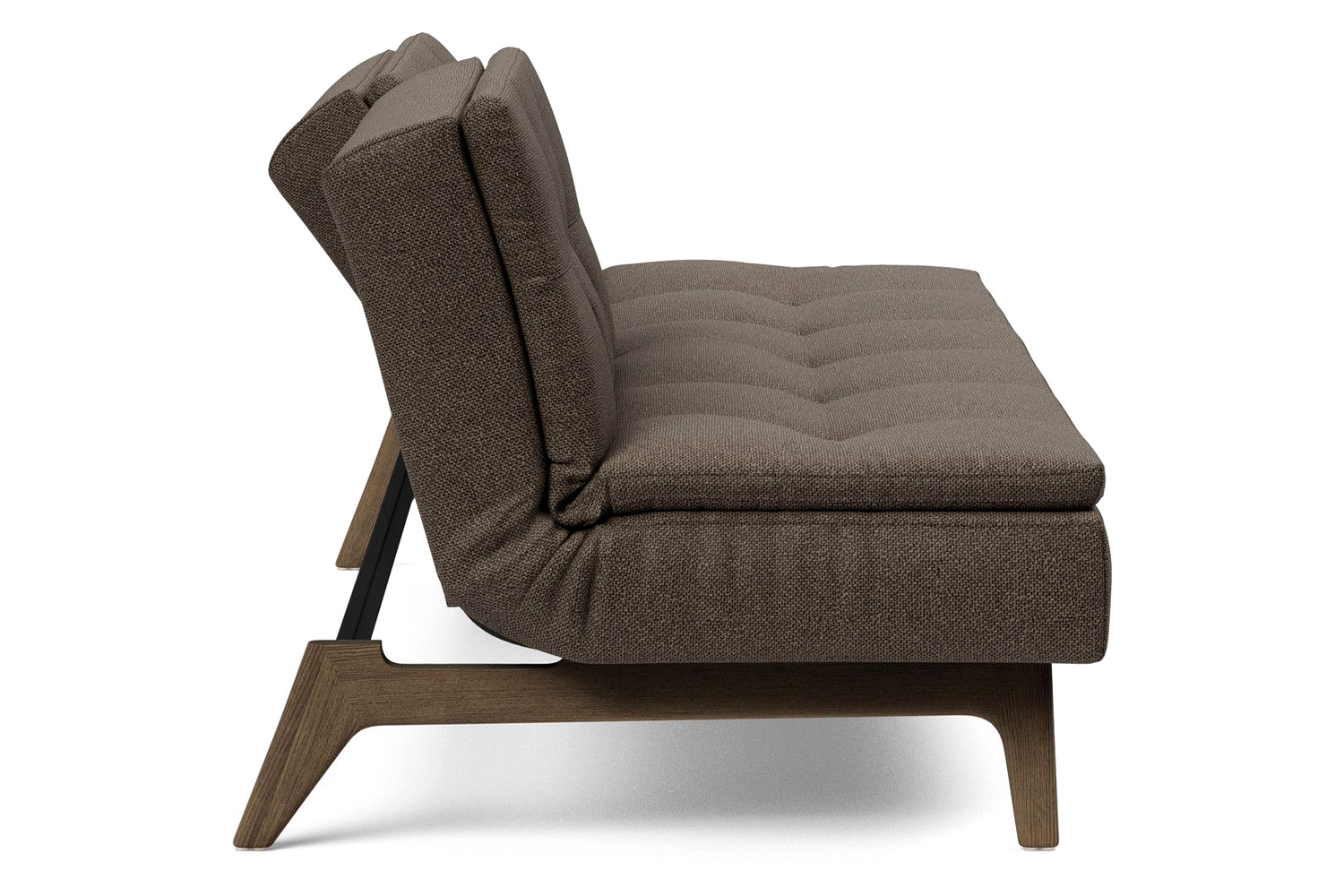 Innovation Living Dublexo Eik Sofa Bed Smoked Oak - 578 Kenya Taupe