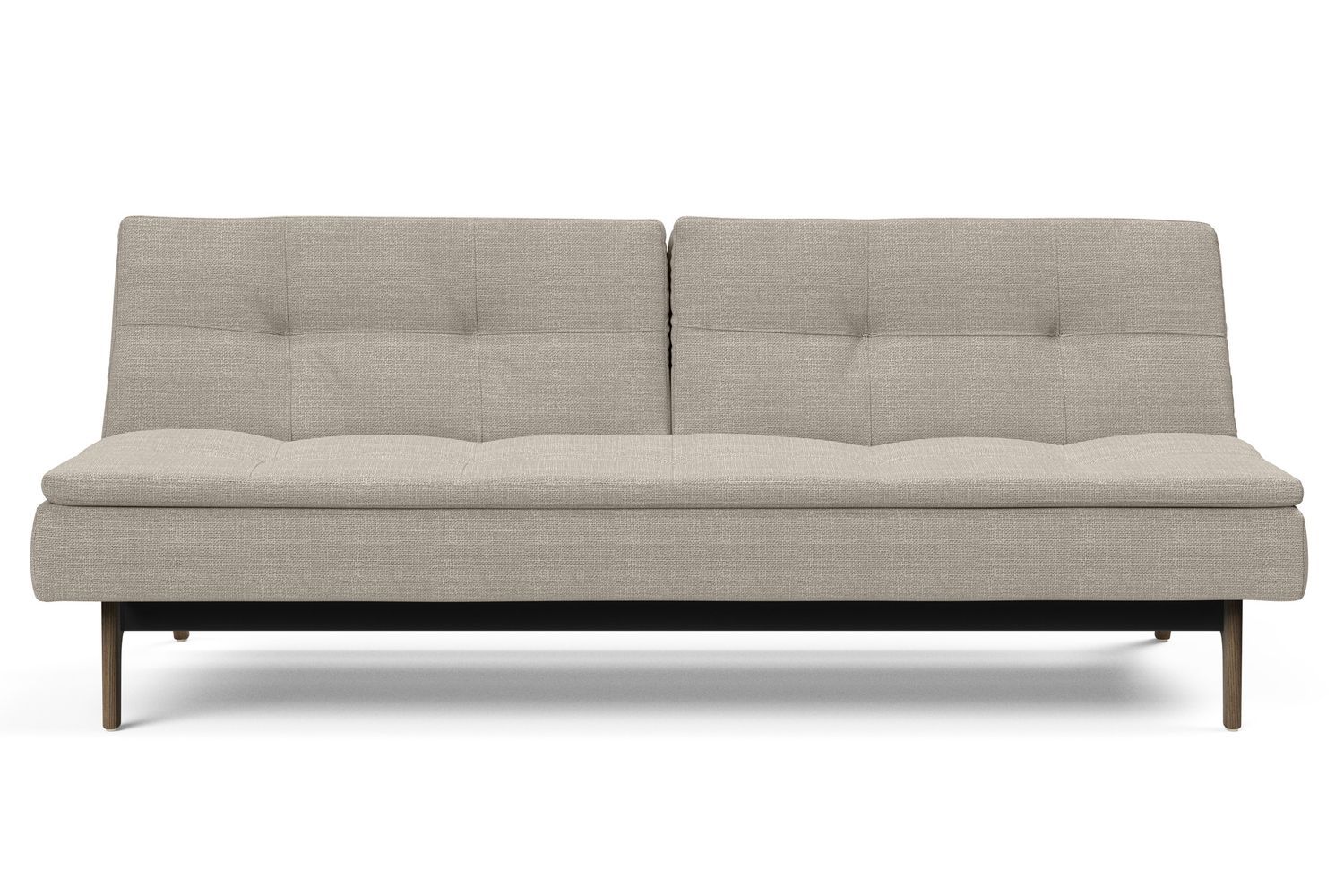 Innovation Living Dublexo Eik Sofa Bed Smoked Oak - 579 Kenya Gravel