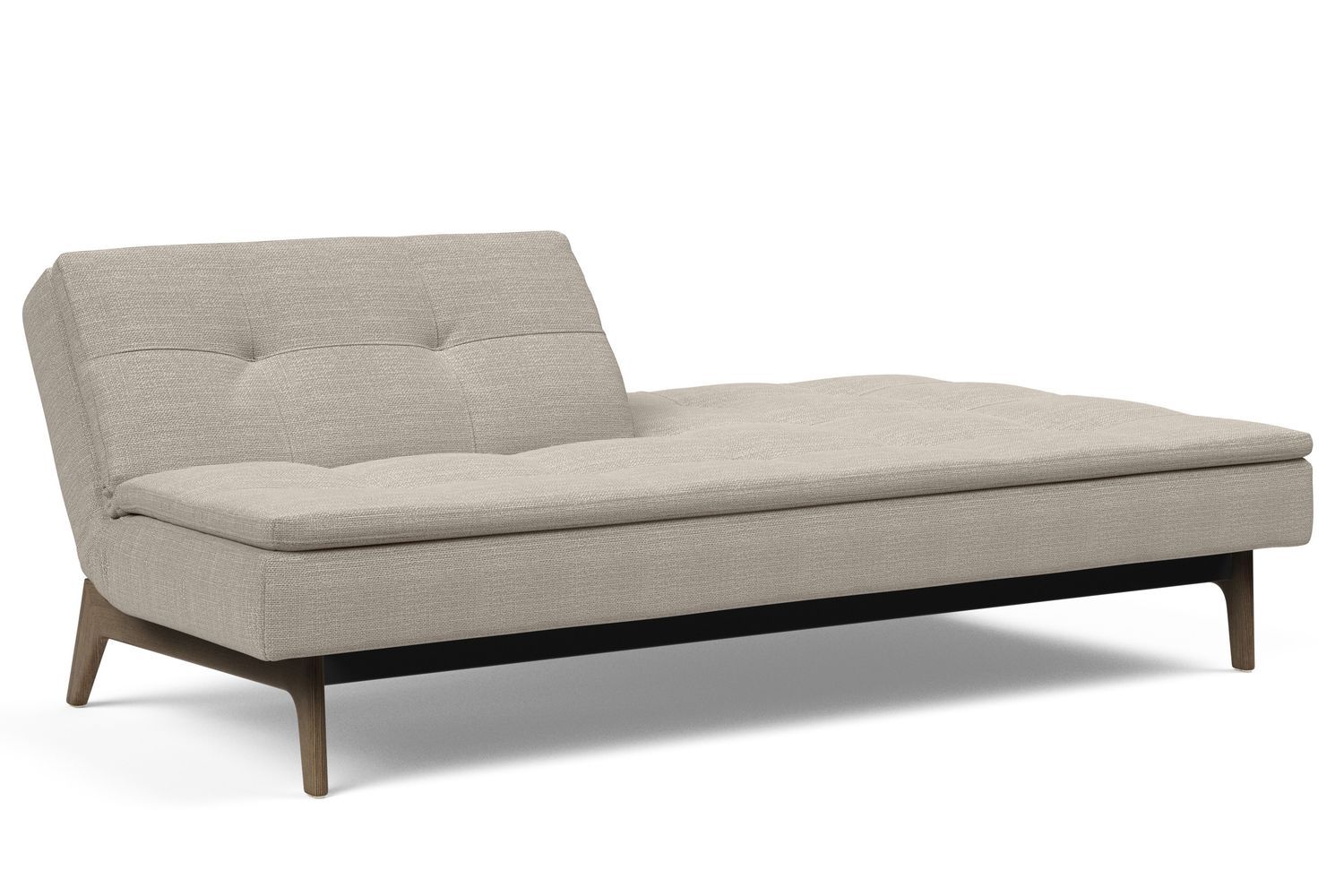 Innovation Living Dublexo Eik Sofa Bed Smoked Oak - 579 Kenya Gravel