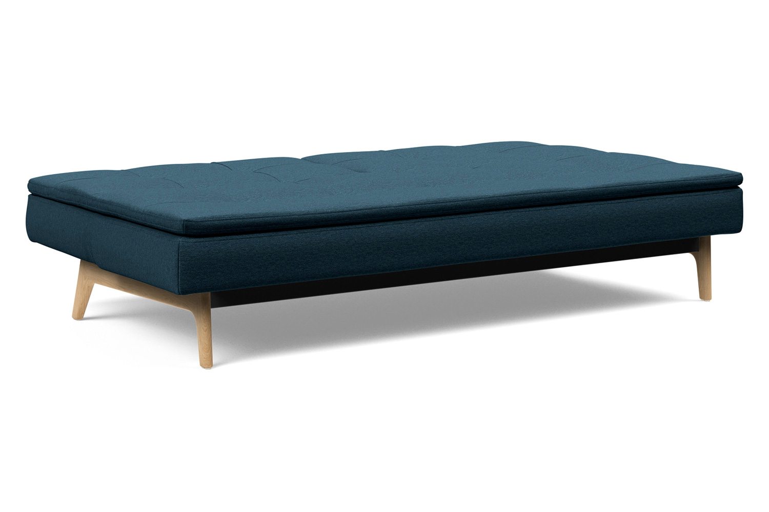 Innovation Living Dublexo Eik Sofa Bed Oak - 580 Argus Navy Blue