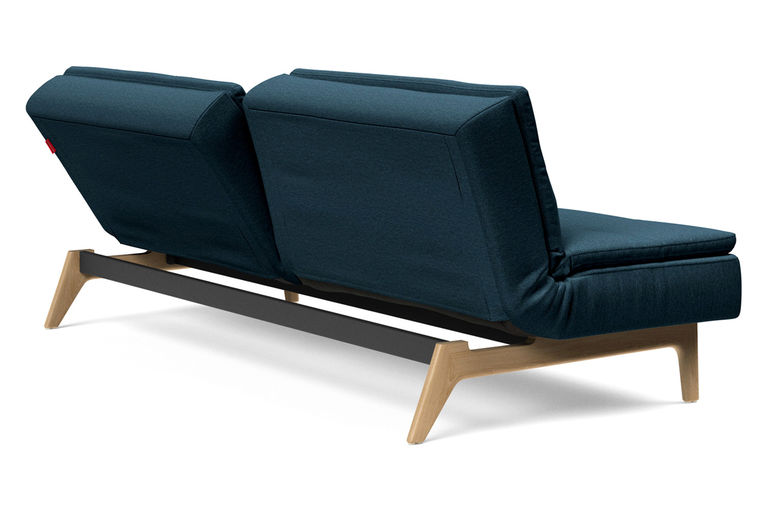 Innovation Living Dublexo Eik Sofa Bed Oak - 580 Argus Navy Blue