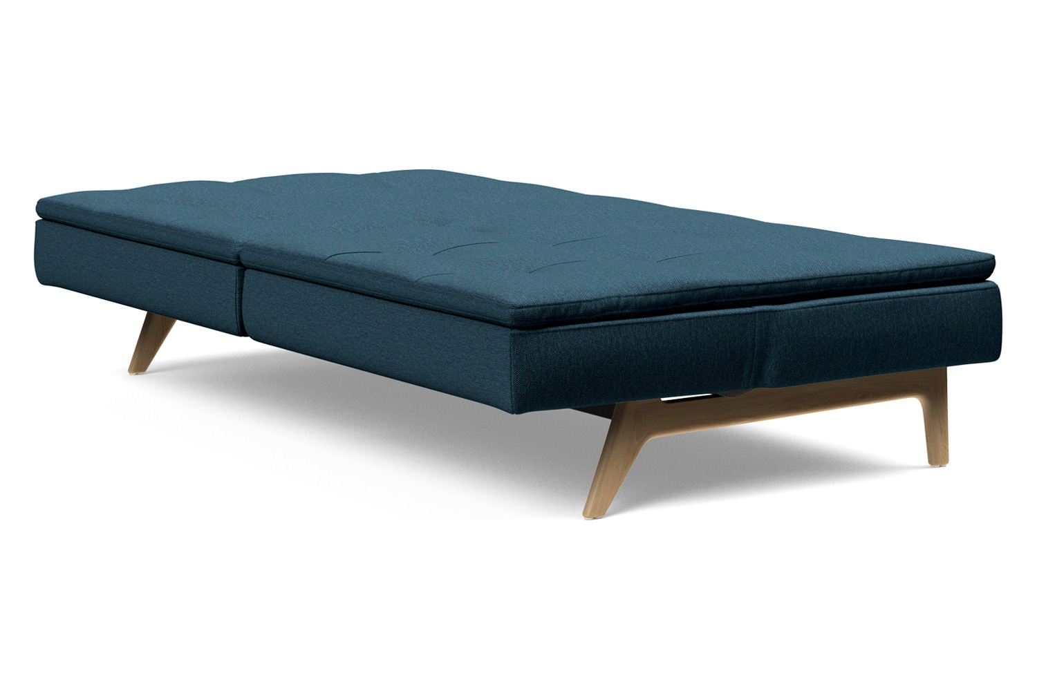 Innovation Living Dublexo Eik Sofa Bed Oak - 580 Argus Navy Blue