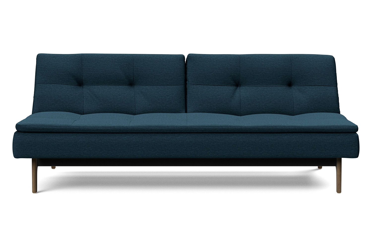 Innovation Living Dublexo Eik Sofa Bed Smoked Oak - 580 Argus Navy Blue