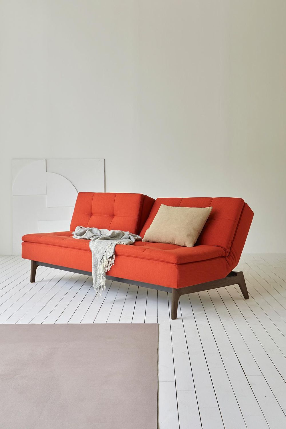 Innovation Living Dublexo Eik Sofa Bed Smoked Oak - 581 Argus Rust