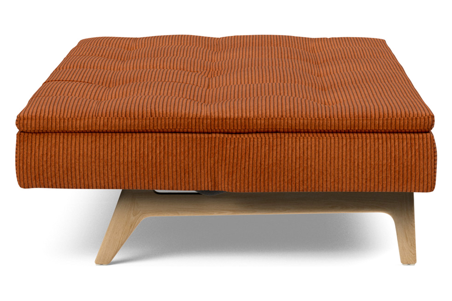 Innovation Living Dublexo Eik Sofa Bed Oak - 595 Corduroy Burnt Orange