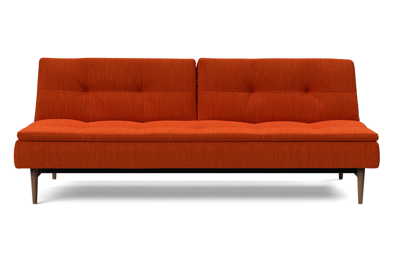 Innovation Living Dublexo Styletto Sofa Bed Dark Wood - 506 Elegance Paprika