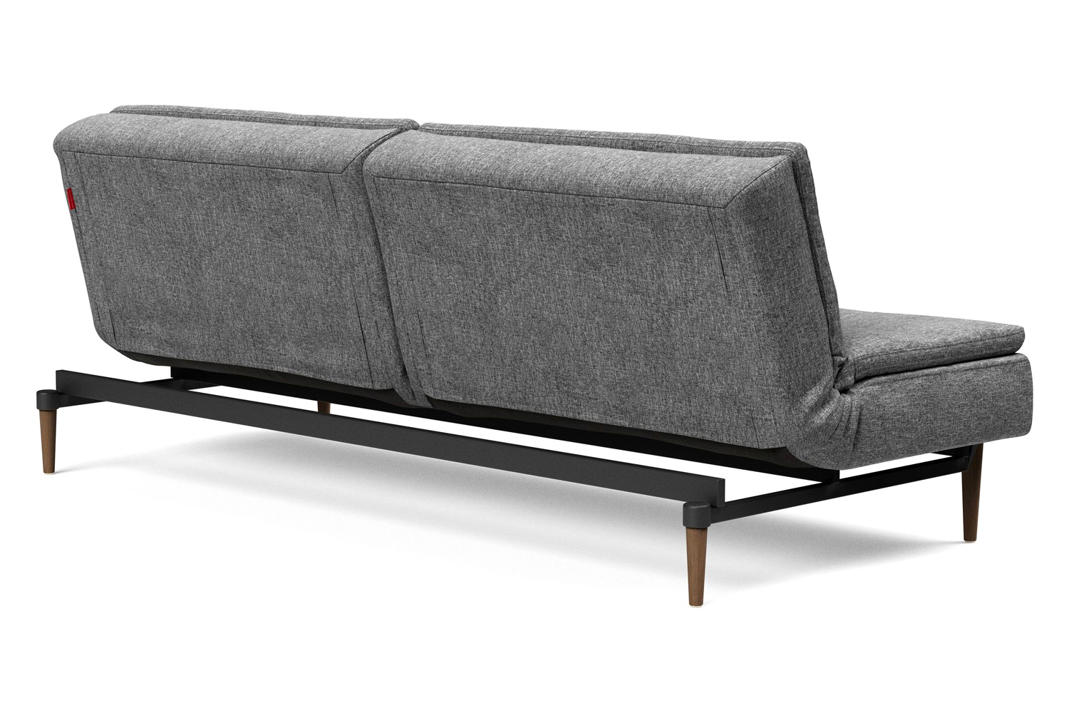 Innovation Living Dublexo Styletto Sofa Bed Dark Wood - 563 Twist Charcoal