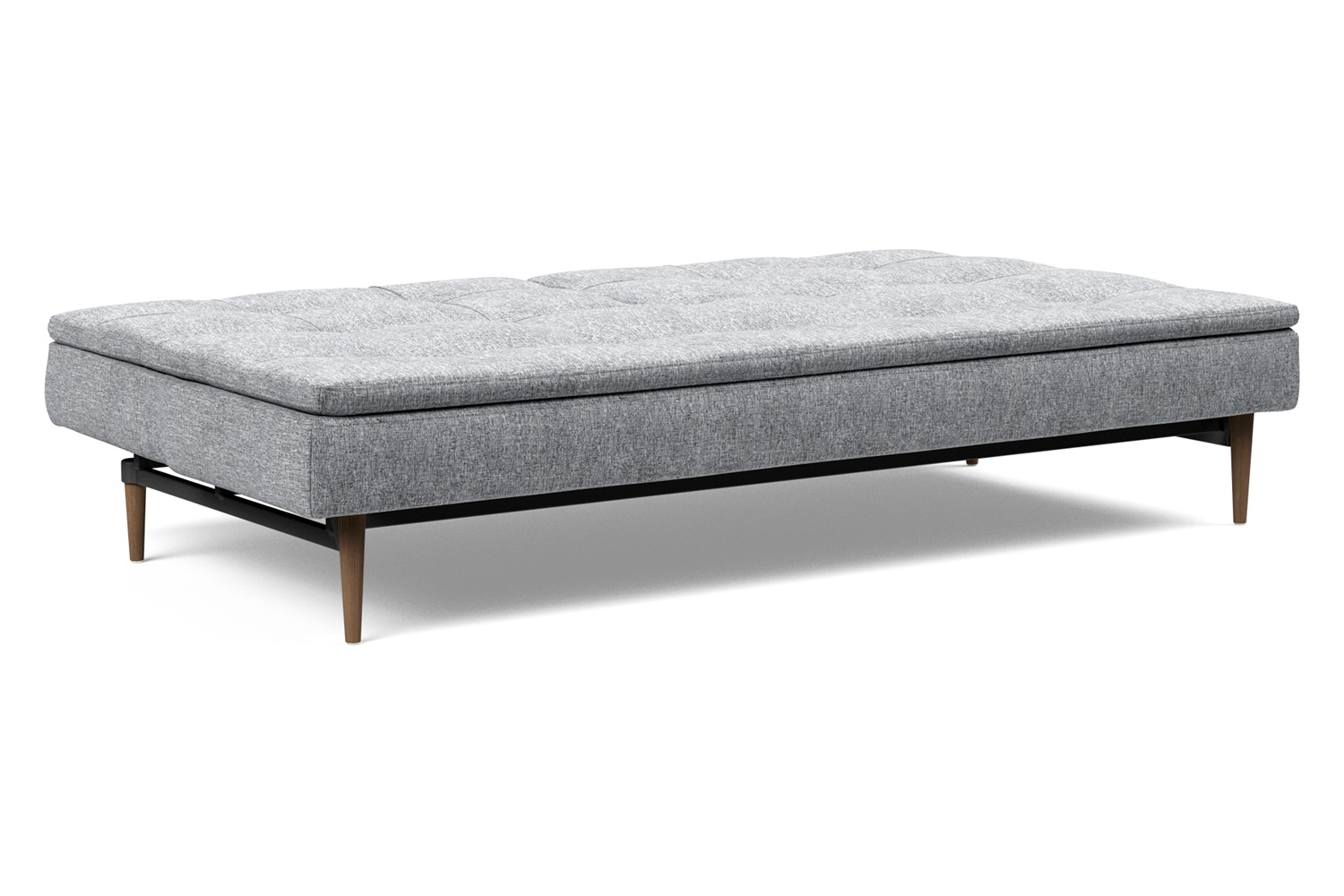 Innovation Living Dublexo Styletto Sofa Bed Dark Wood - 565 Twist Granite