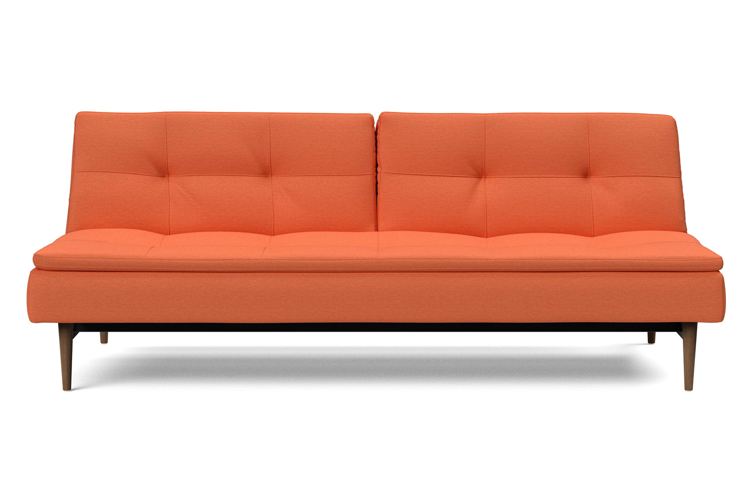 Innovation Living Dublexo Styletto Sofa Bed Dark Wood - 581 Argus Rust