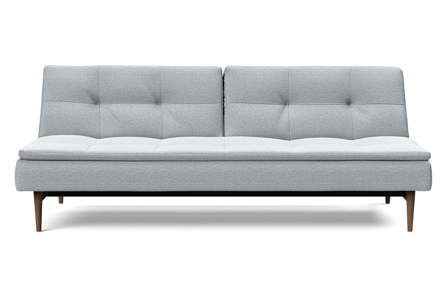 Innovation Living Dublexo Styletto Sofa Bed Dark Wood - 583 Argus Gray