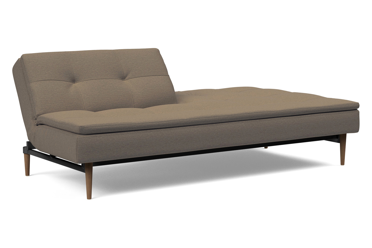 Innovation Living Dublexo Styletto Sofa Bed Dark Wood - 585 Argus Brown