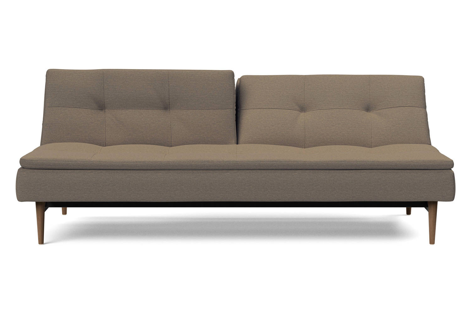 Innovation Living Dublexo Styletto Sofa Bed Dark Wood - 585 Argus Brown