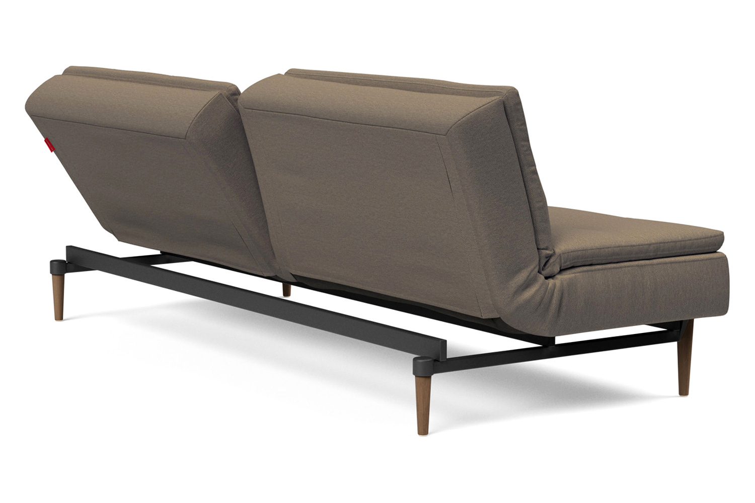 Innovation Living Dublexo Styletto Sofa Bed Dark Wood - 585 Argus Brown