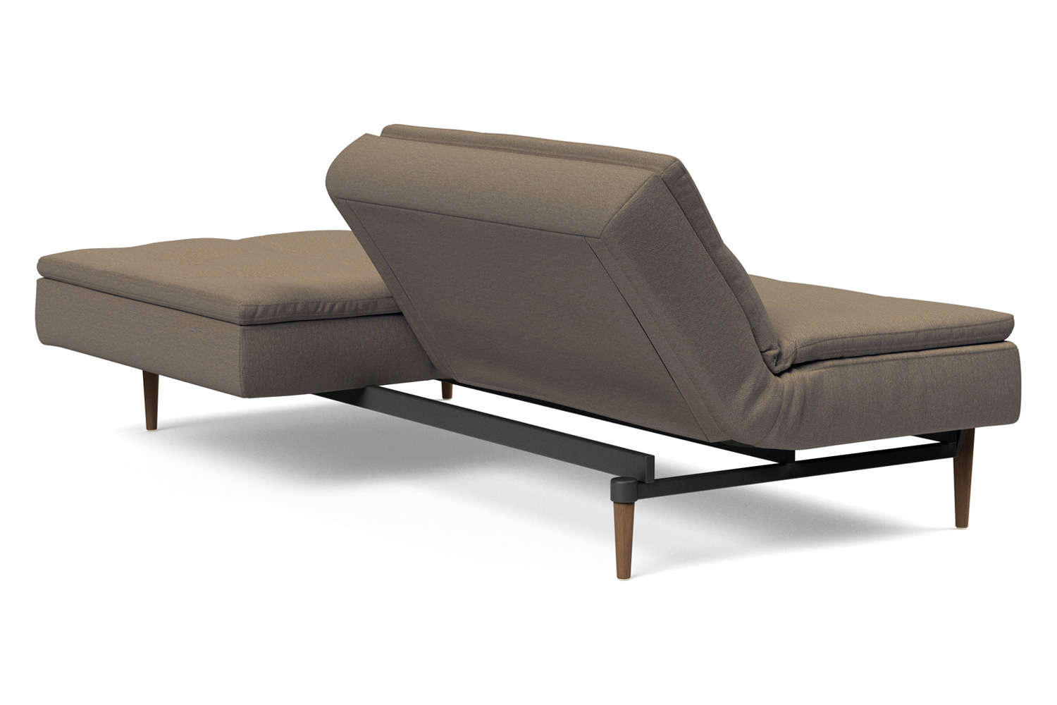 Innovation Living Dublexo Styletto Sofa Bed Dark Wood - 585 Argus Brown