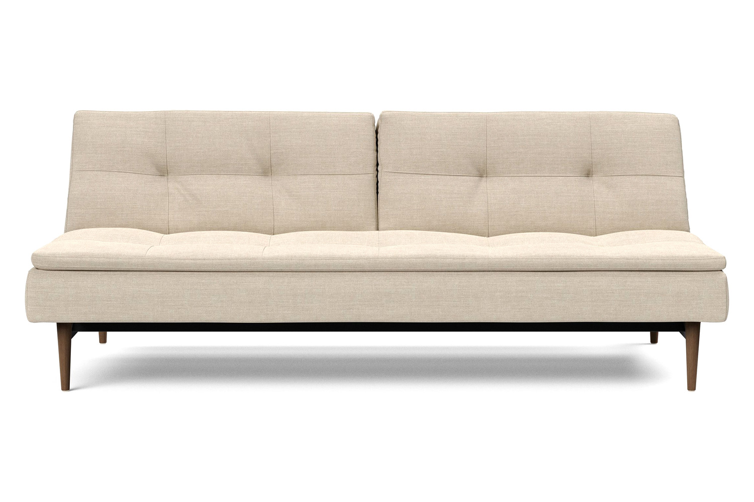 Innovation Living Dublexo Styletto Sofa Bed Dark Wood - 586 Phobos Latte