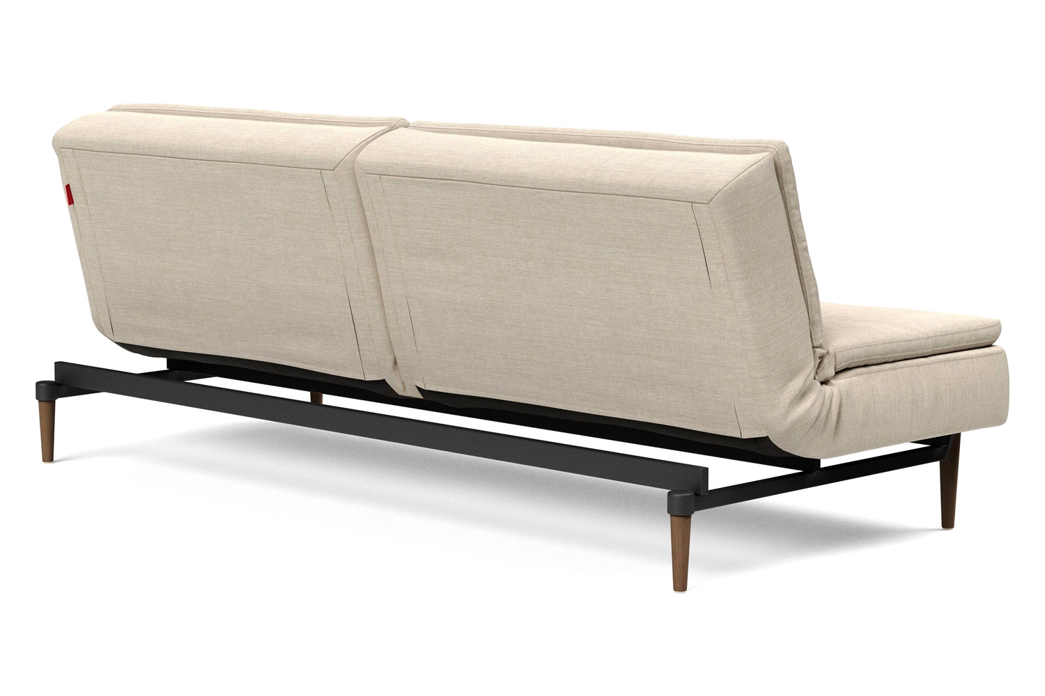 Innovation Living Dublexo Styletto Sofa Bed Dark Wood - 586 Phobos Latte