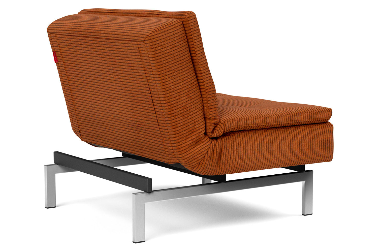 Innovation Living Dublexo Stainless Steel Chair - 595 Corduroy Burnt Orange